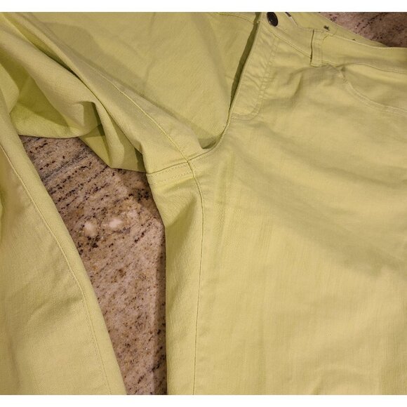 Lot of 3 Christopher Banks Size 12 Pants & Capri Blue Green White Stretch - Picture 7 of 16